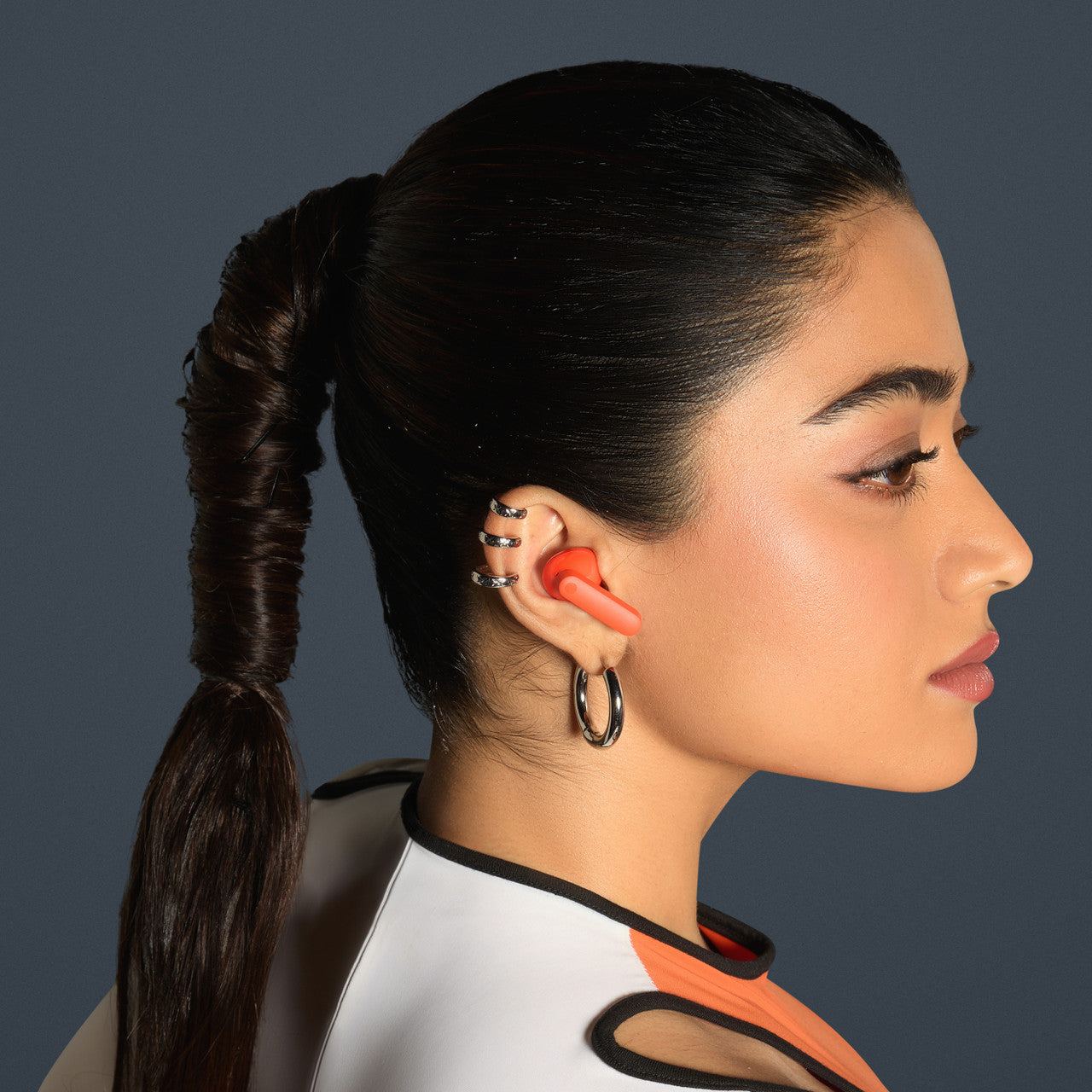 CMF by Nothing Buds 2 48 dB Hybrid ANC, Ultra Bass Technology 2.0, 55 Hrs playtime Bluetooth