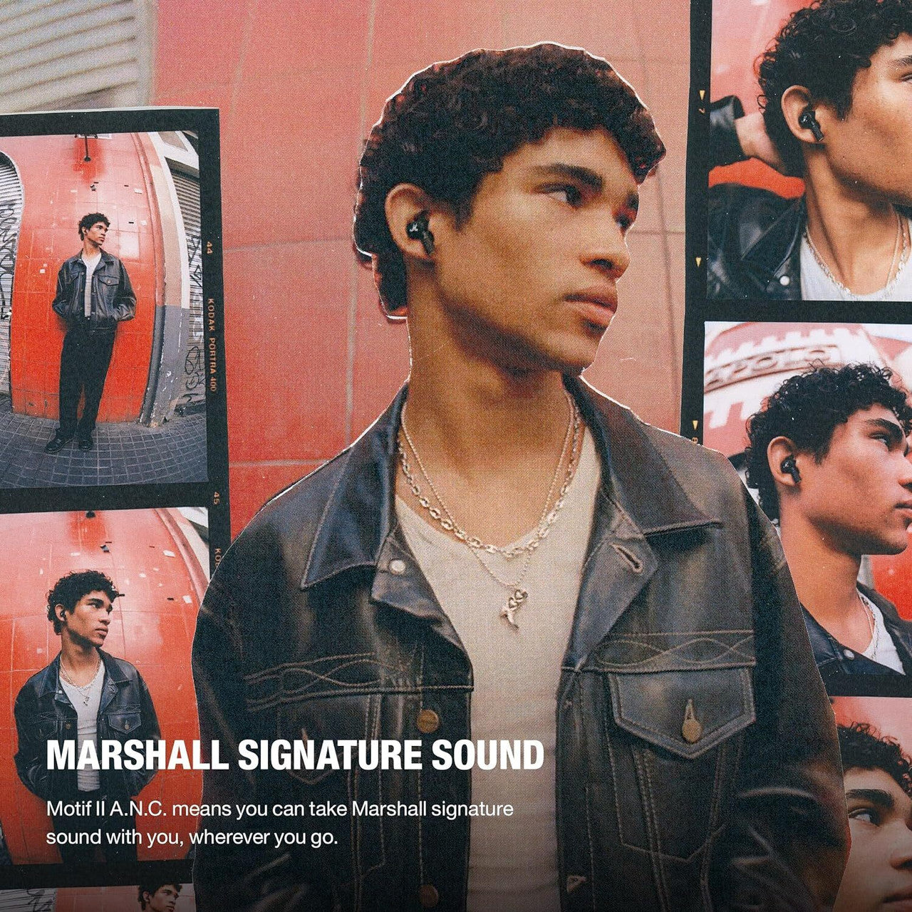 Marshall Motif  ANC , 30HRS Playtime Bluetooth