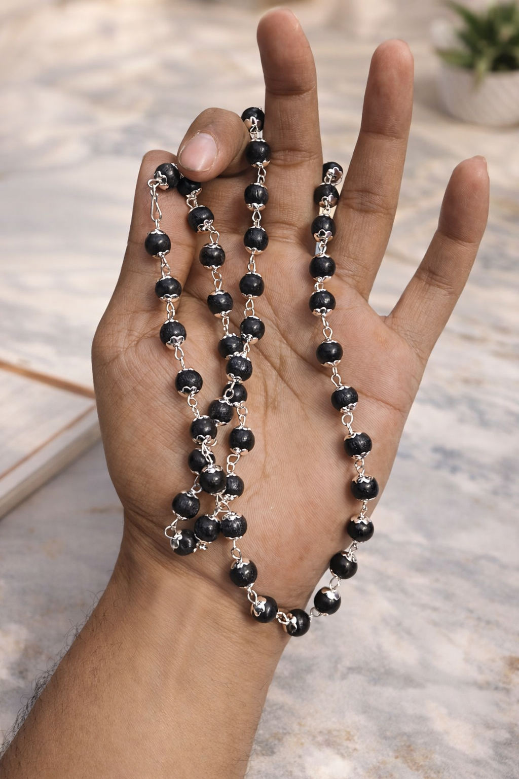 Karungli Maala – Attract Wealth, Power &amp; Success Naturally With Silver Capping