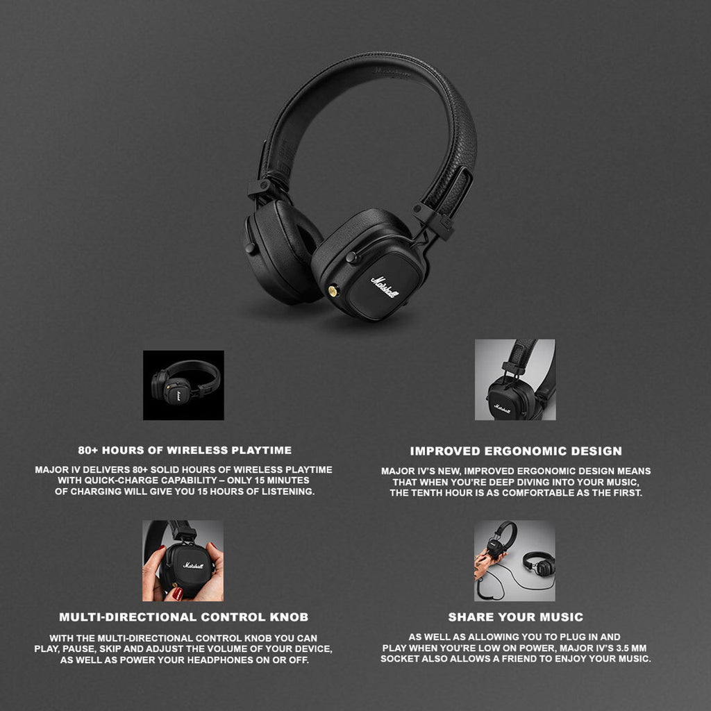 Marshall Major IV Bluetooth